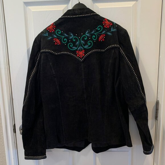 Cripple Creek Vintage Suede Leather Jacket NWOT - Picture 6 of 9